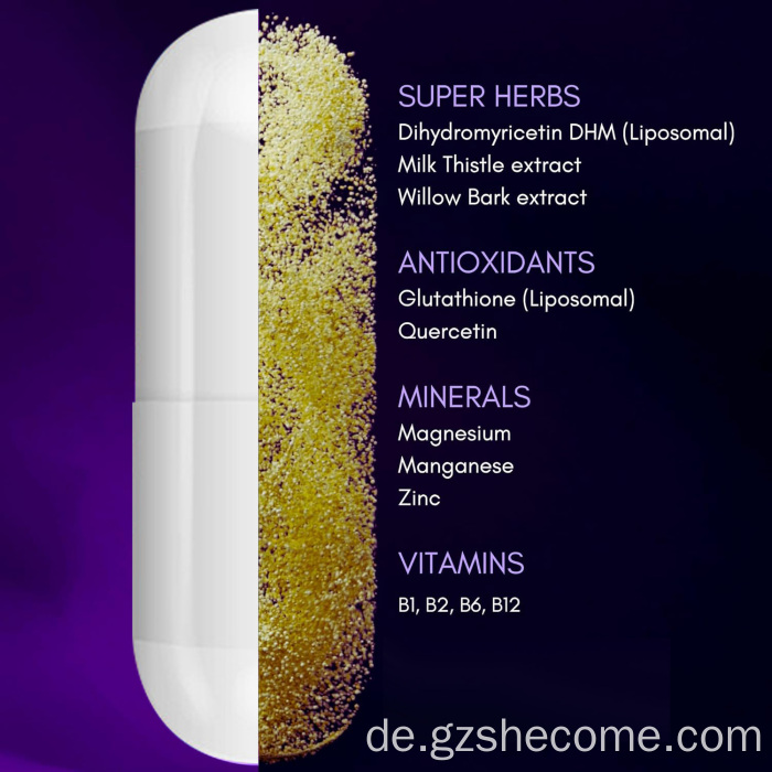 Organische Leberpflanzenextrakte unterstützen die gesunde Funktion der Leber